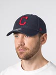 Бейсболка 47 BRAND арт. B-GWMVP08GWS-NY Cleveland Indians MLB (темно-синий)